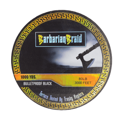 Barbarian Braid - Gold 80 lbs - 1000 Yards