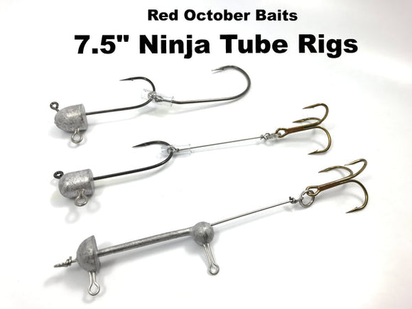Red October Baits – Tagged Hook – Figure 8 - Musky Shop