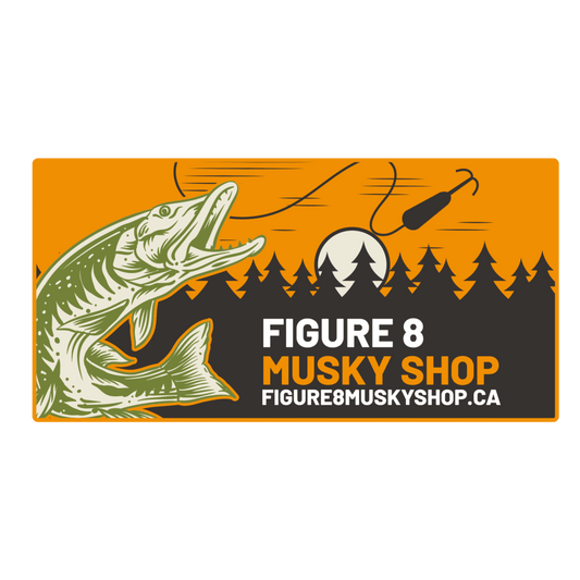 Stickers - Figure 8 Backwoods Edition - Orange