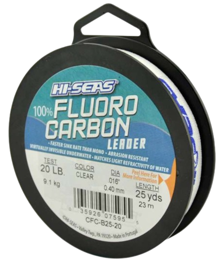 Hi-Seas Fluorocarbon Leader 25 yd.